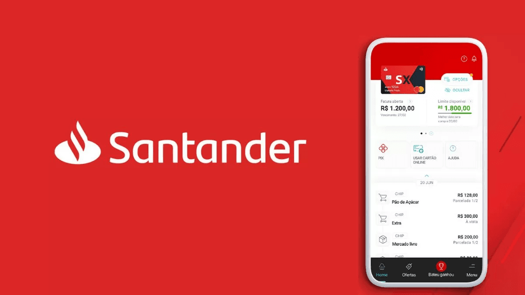 Santander lança conta digital para adolescentes com Pix