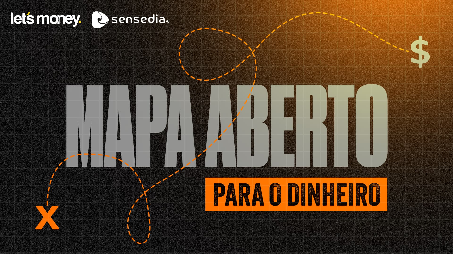 O mapa aberto do dinheiro