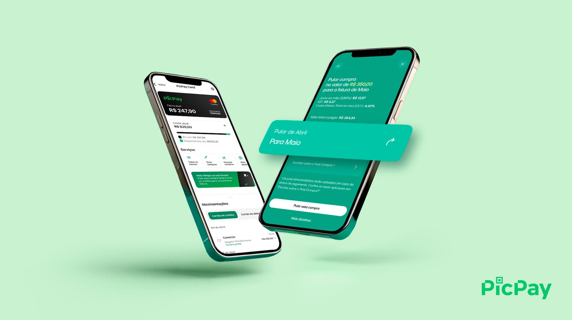 PicPay lança função para adiar compras sem juros