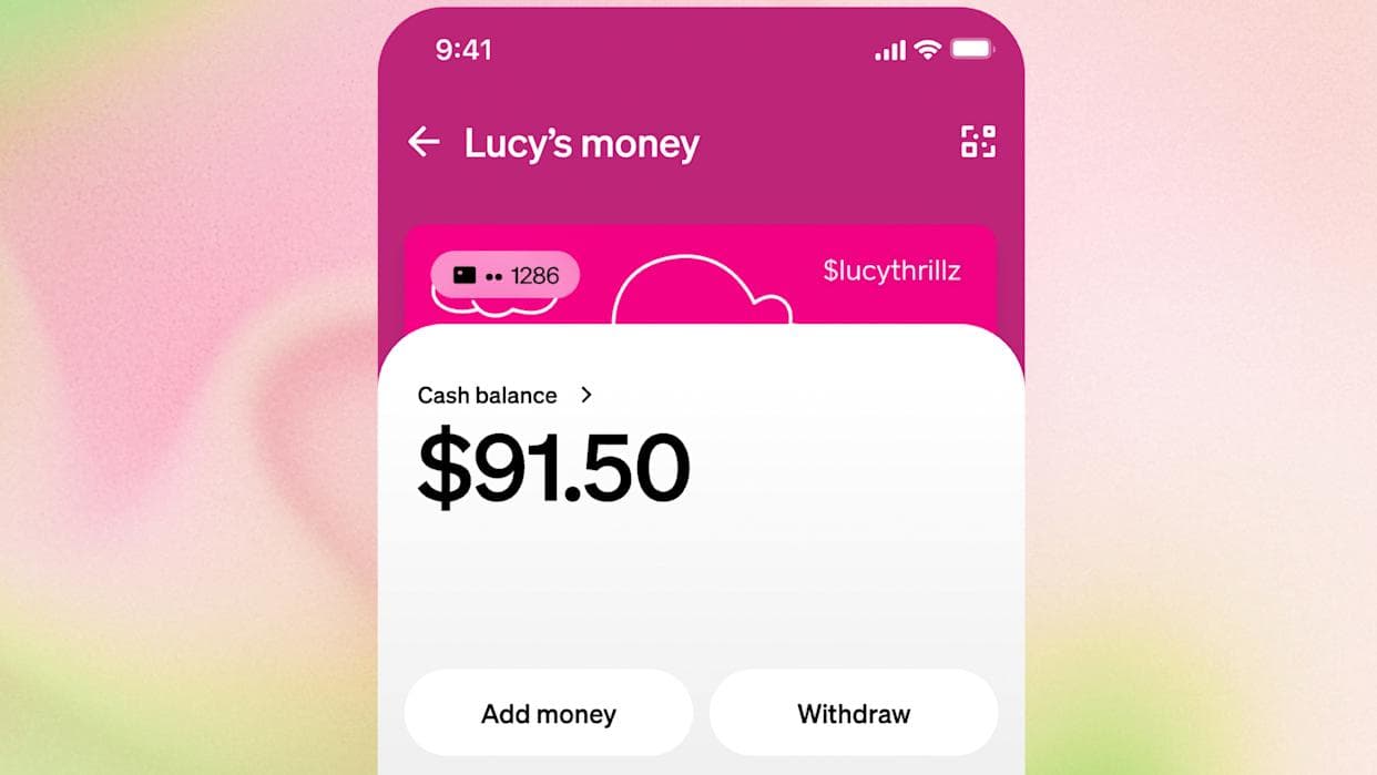 Cash App lança conta para crianças de 6 a 12 anos