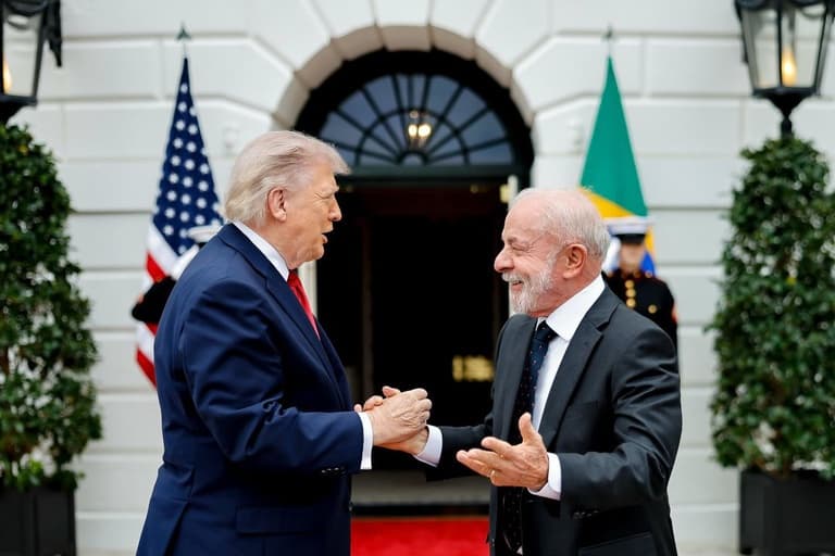 Lula diz que Trump não tocou no assunto PIX em reunião